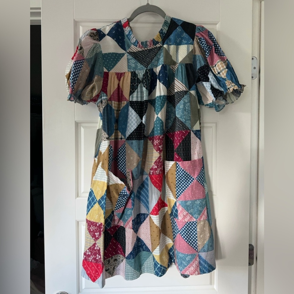 Doen Amarillo Patchwork Dress w/ Tags- XL